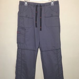 Grey Cargo Scrubs by Spread Good Cheer! - Large